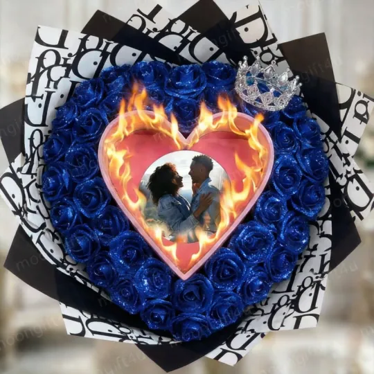 Everlasting Glitter Roses - Burnaway Edition