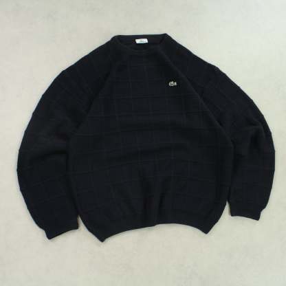 RARE 1990s Lacoste Jumper Navy  - (L)