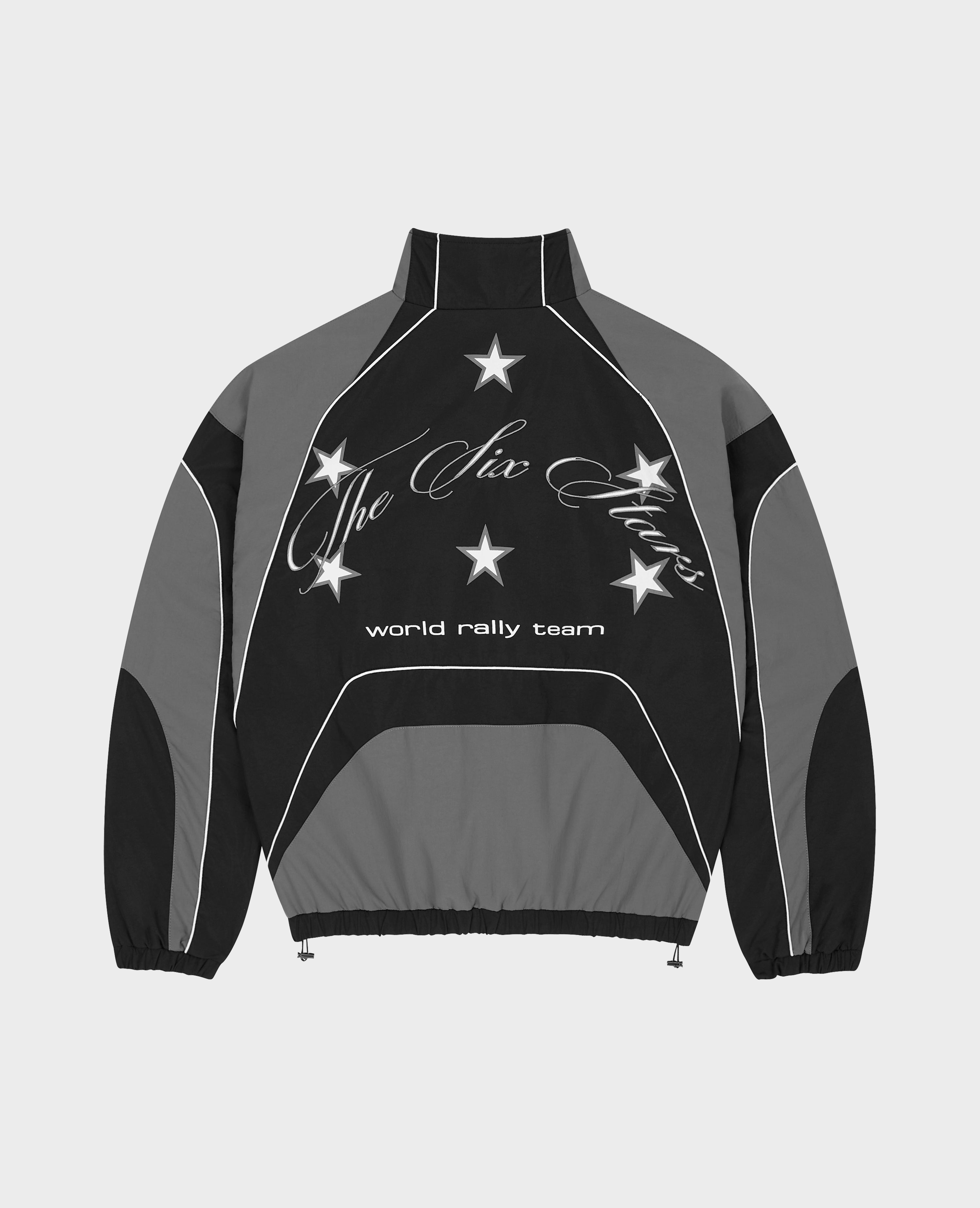 BLACK RALLY TRACKSUIT JACKET