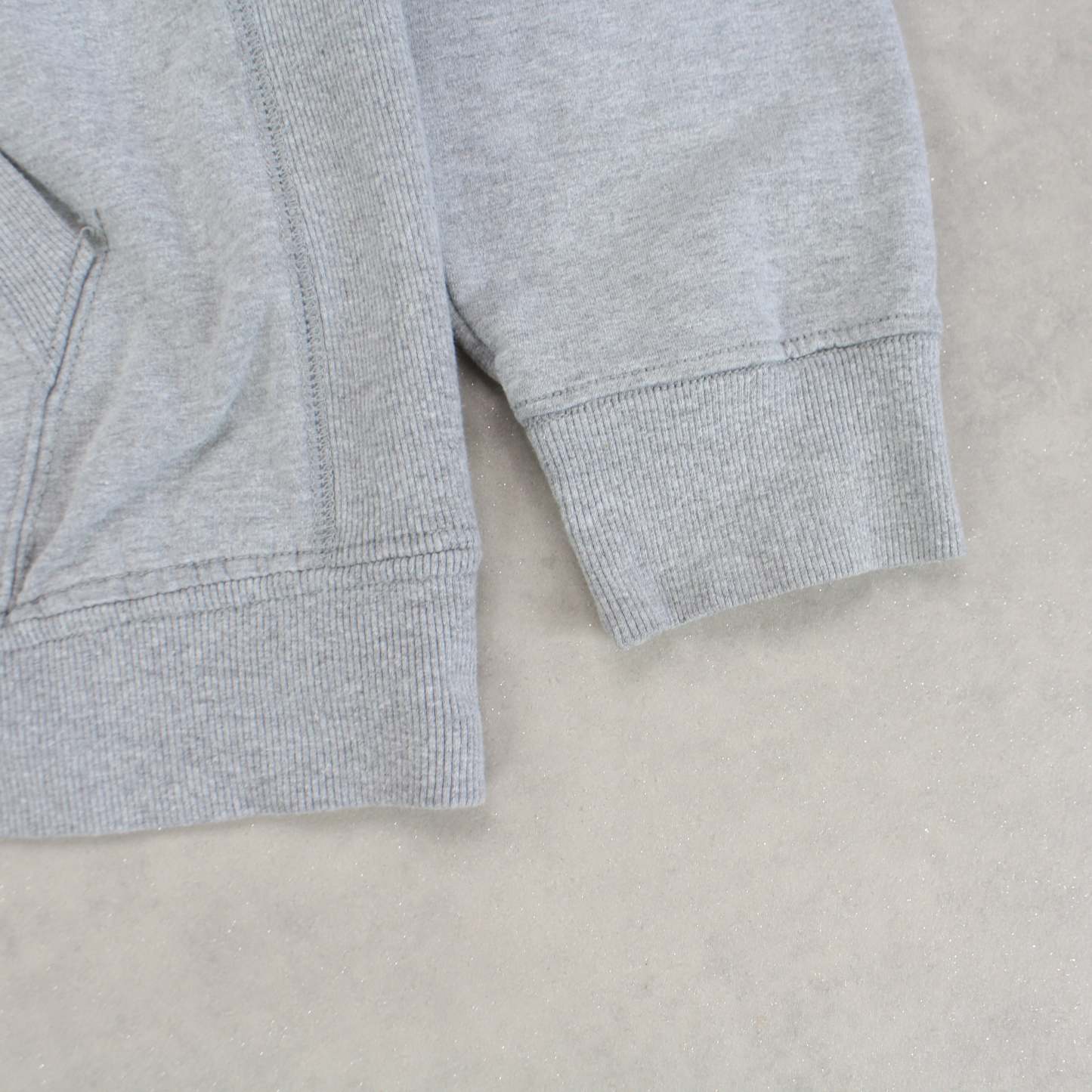 2000s Ralph Lauren Zip Hoodie Grey - (M)