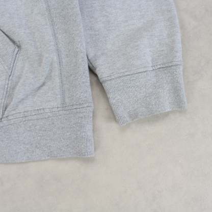 2000s Ralph Lauren Zip Hoodie Grey - (M)