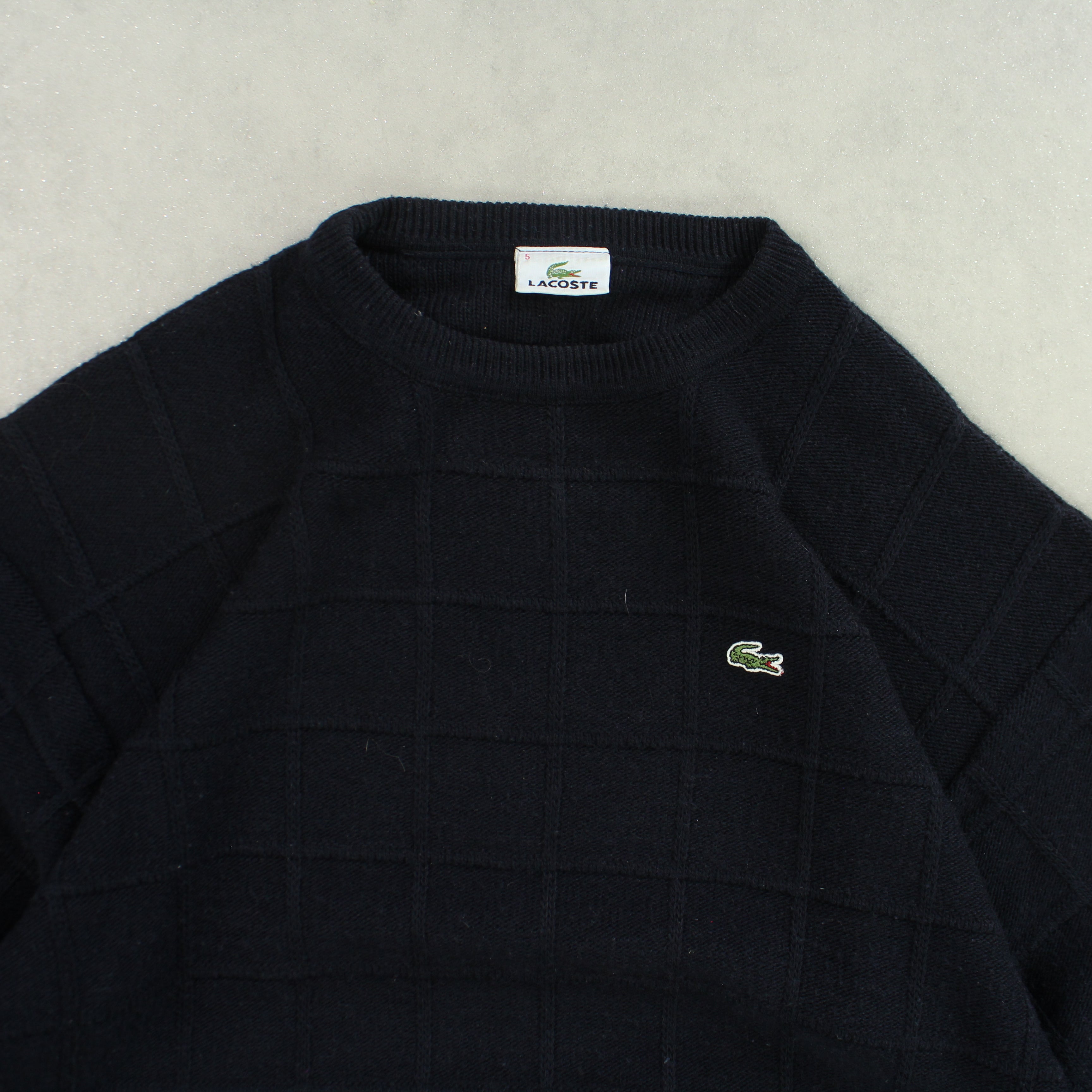 RARE 1990s Lacoste Jumper Navy  - (L)