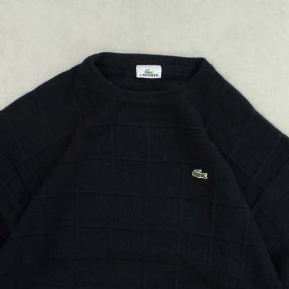 RARE 1990s Lacoste Jumper Navy  - (L)