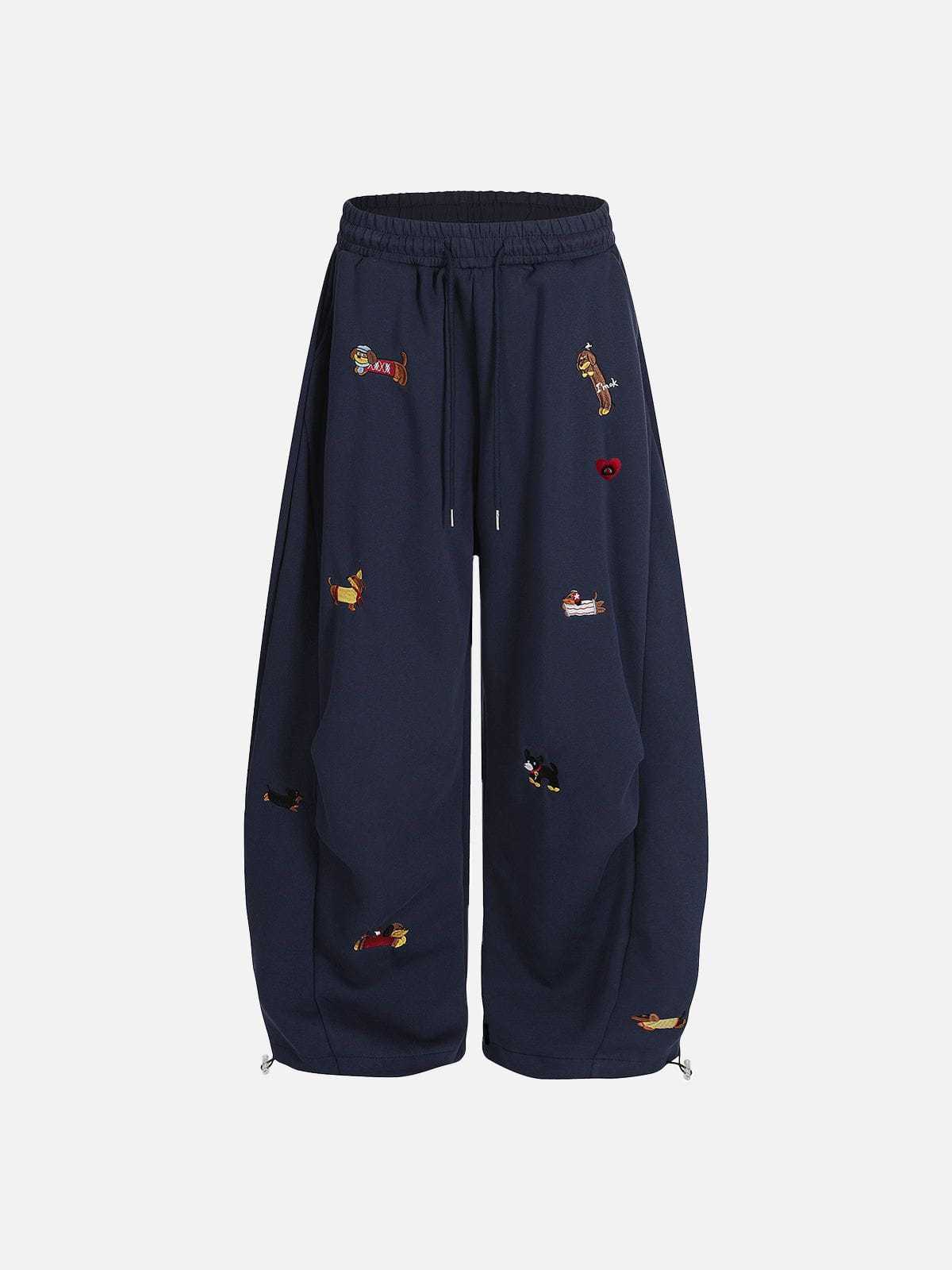 Dog Baggy Barrel Sweatpants