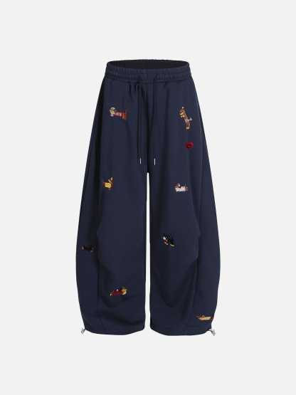 Dog Baggy Barrel Sweatpants