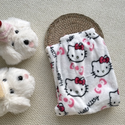 Hello Kitty & Spider-Man Fuzzy Pajama Pants