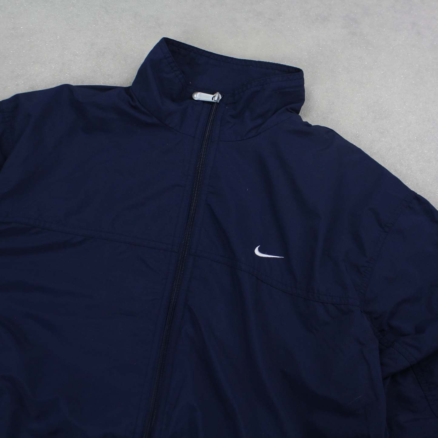 RARE 2000s  Track Jacket Navy - (M)