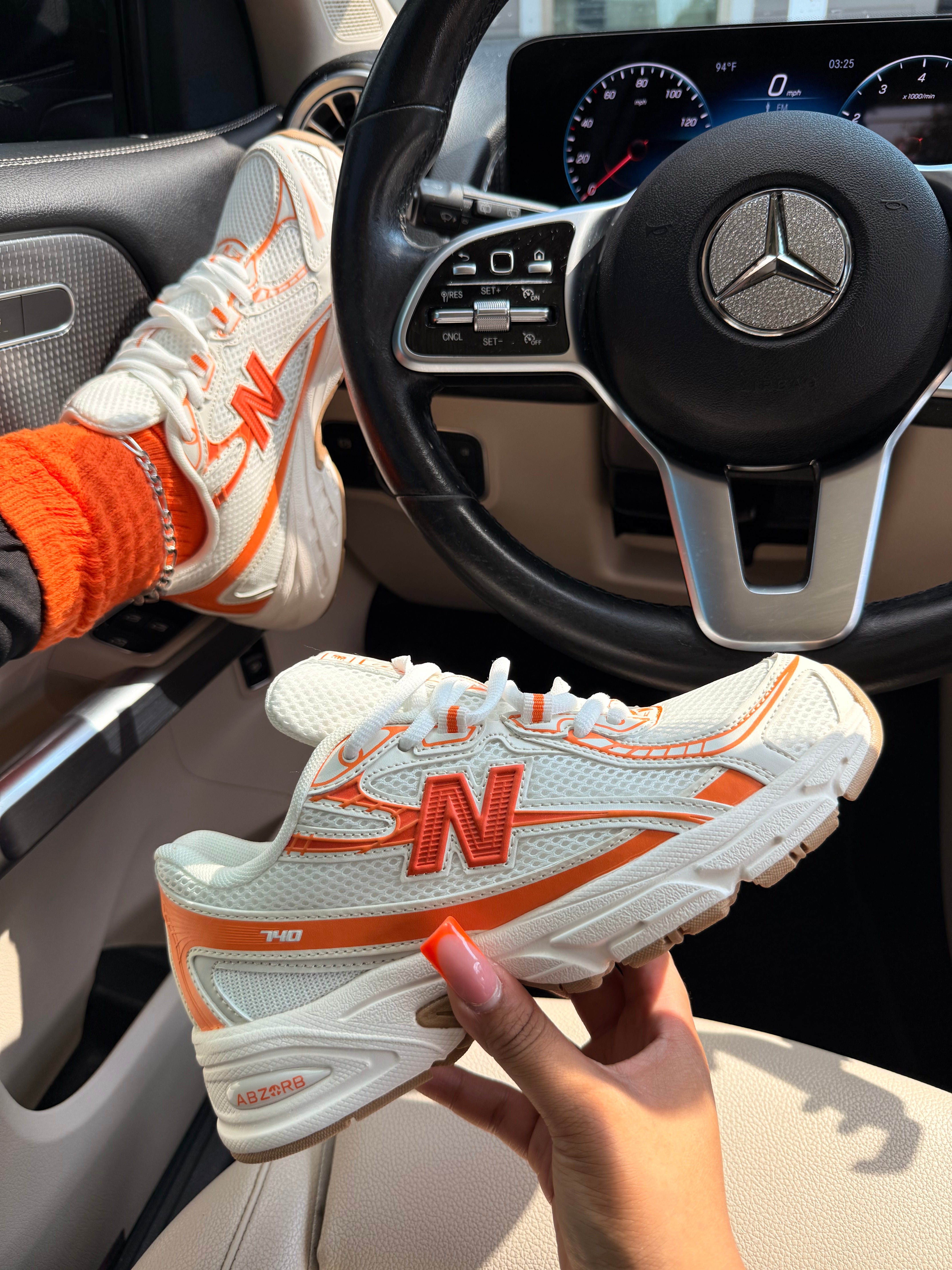 740 “Orange White”