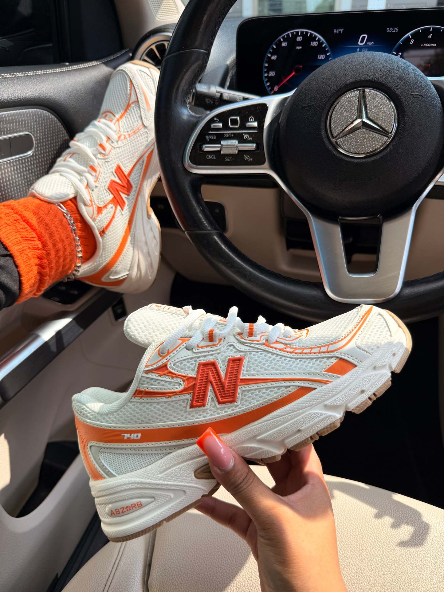 740 “Orange White”