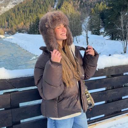 Winter1 / Essentials Puffer - Espresso