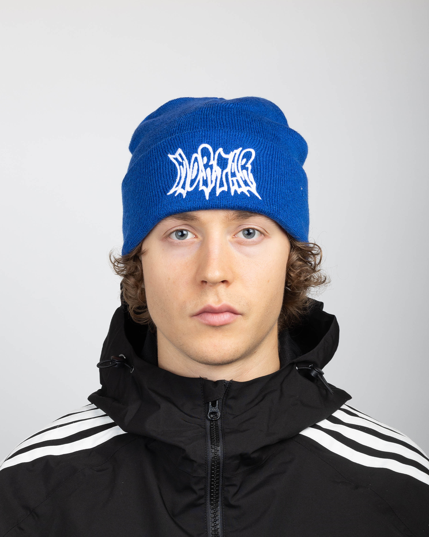 LOGO BEANIE BLUE