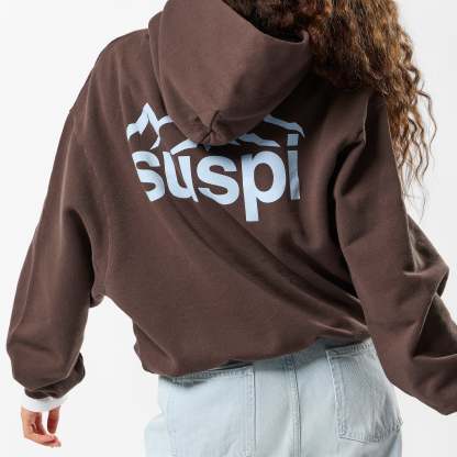 Winter1 / Landscape Hoodie - Espresso