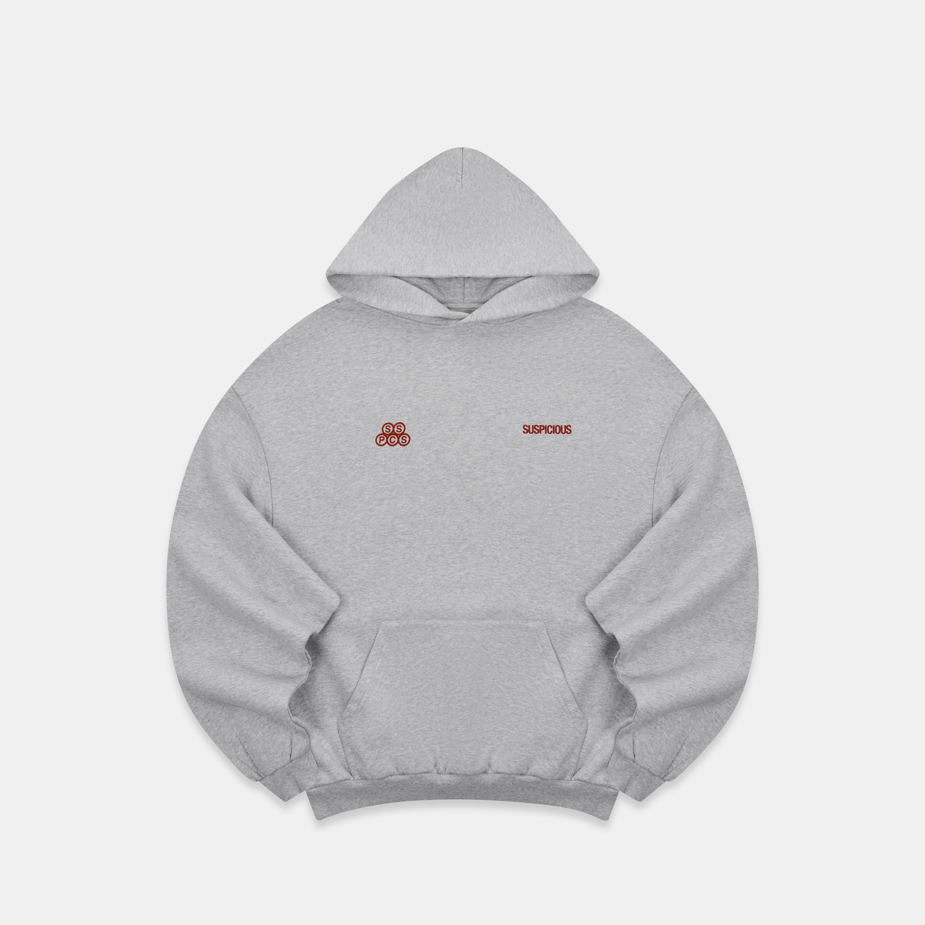 Winter1 / Landscape Hoodie - Heather Grey