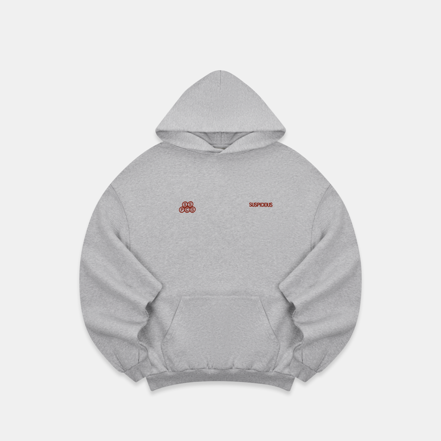 Winter1 / Landscape Hoodie - Heather Grey