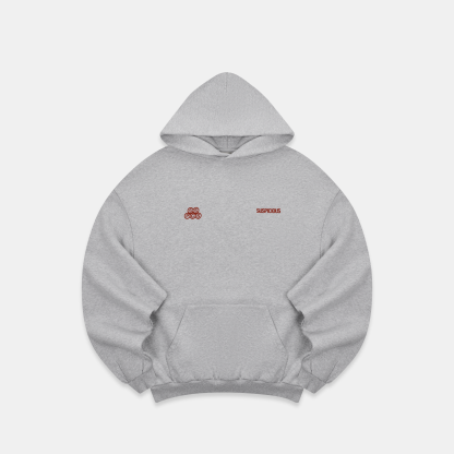 Winter1 / Landscape Hoodie - Heather Grey