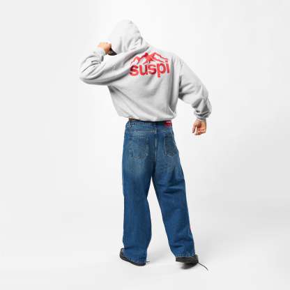 Winter1 / Landscape Hoodie - Heather Grey