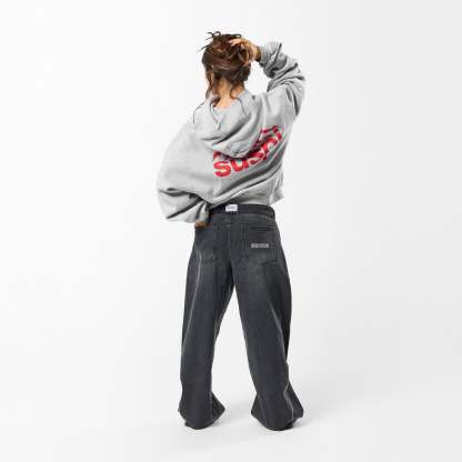 Winter1 / Landscape Hoodie - Heather Grey