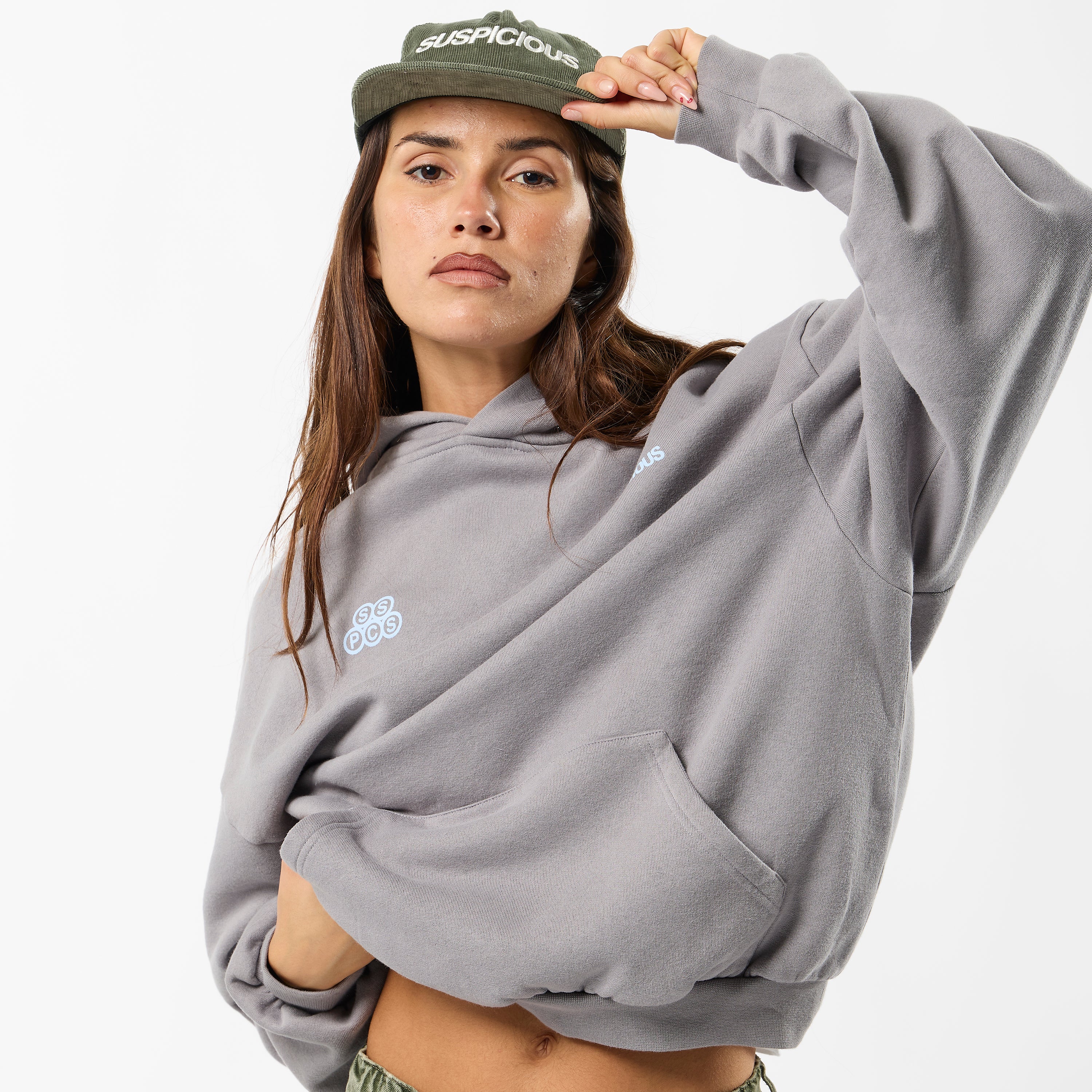 Winter1 / Landscape Hoodie - Slate