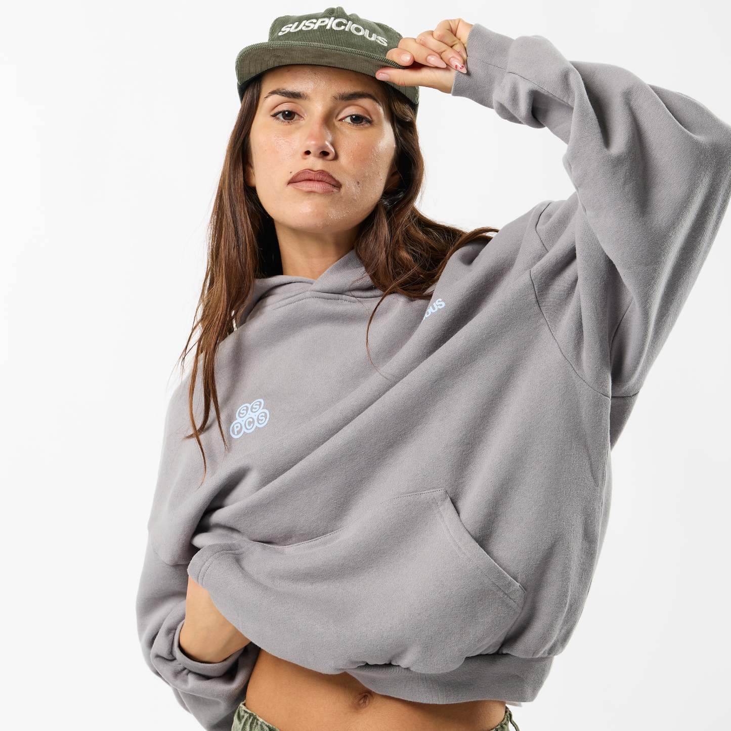 Winter1 / Landscape Hoodie - Slate