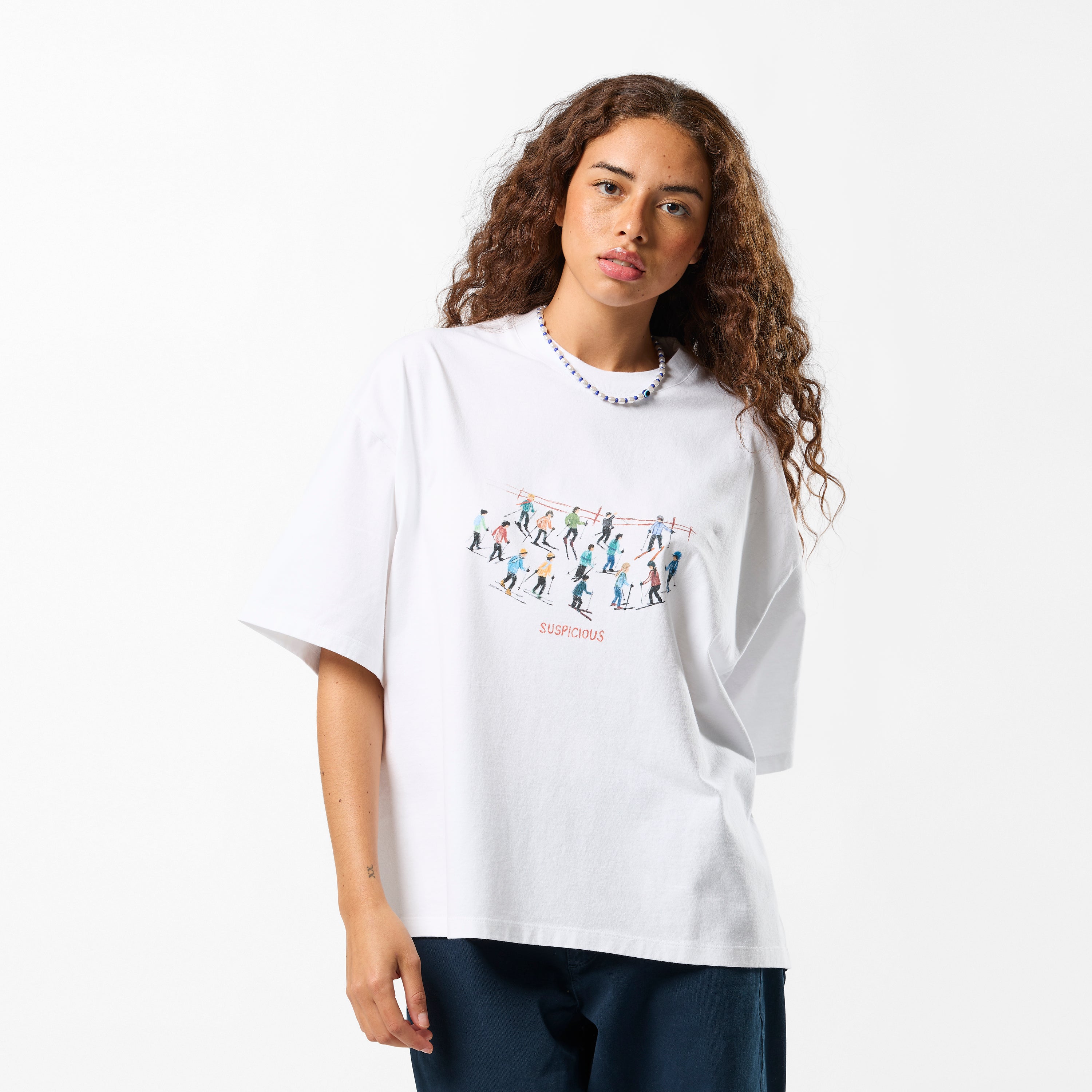 Winter1 / Ski Club Tee - White