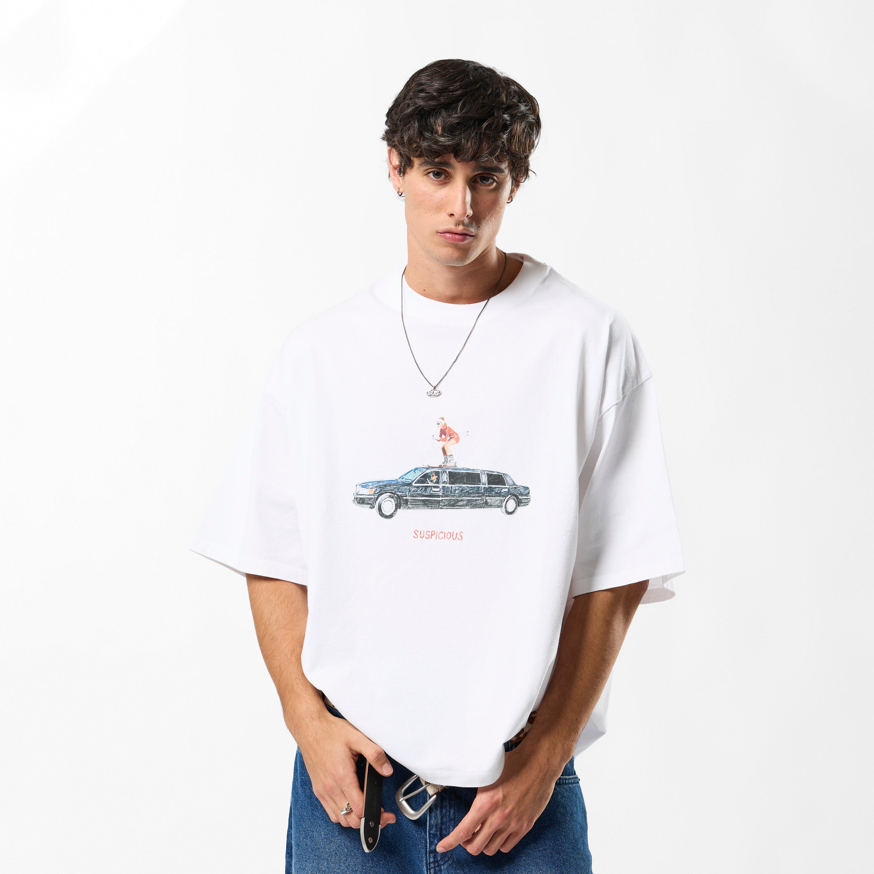 Winter1 / Skimousine Tee - White