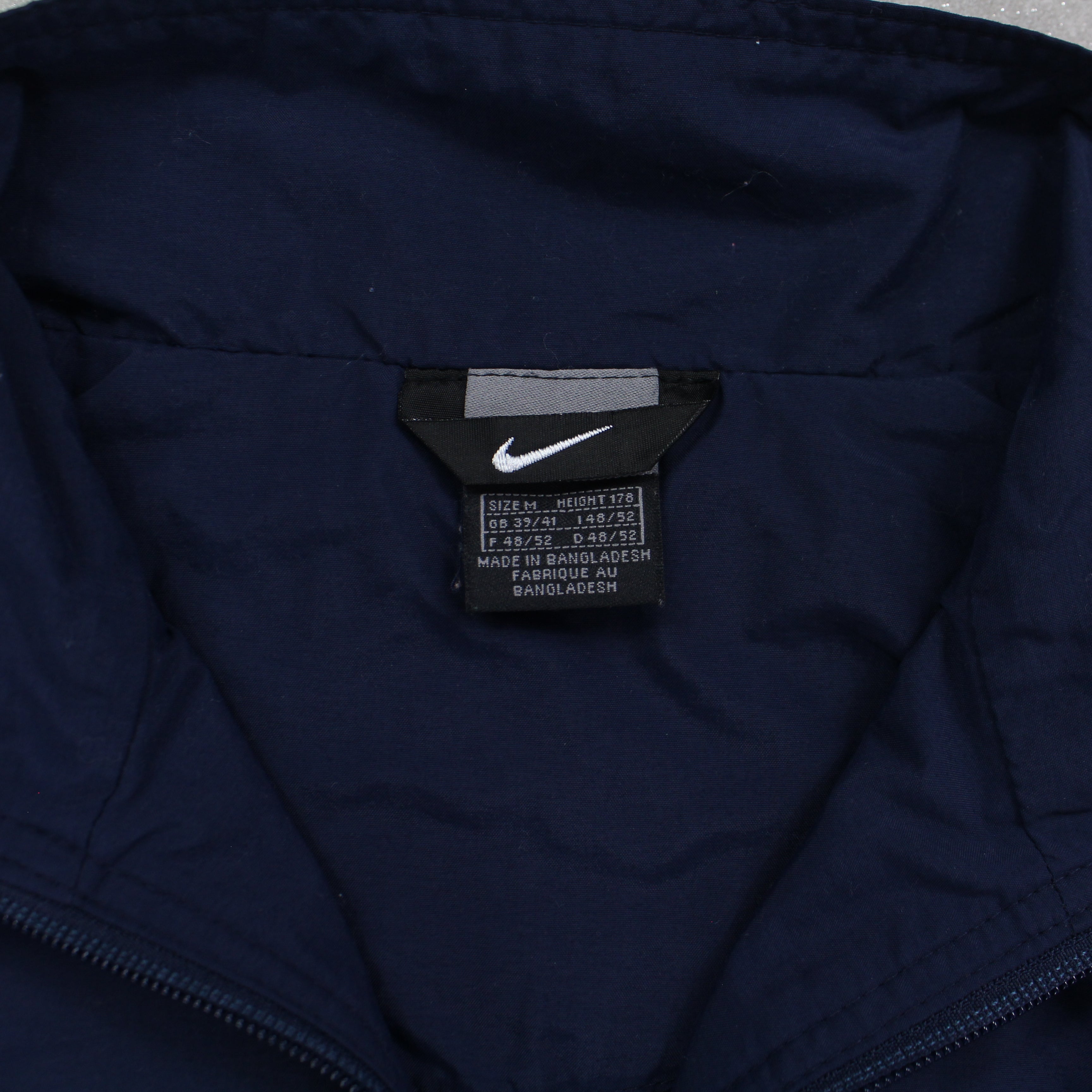 RARE 2000s  Track Jacket Navy - (M)