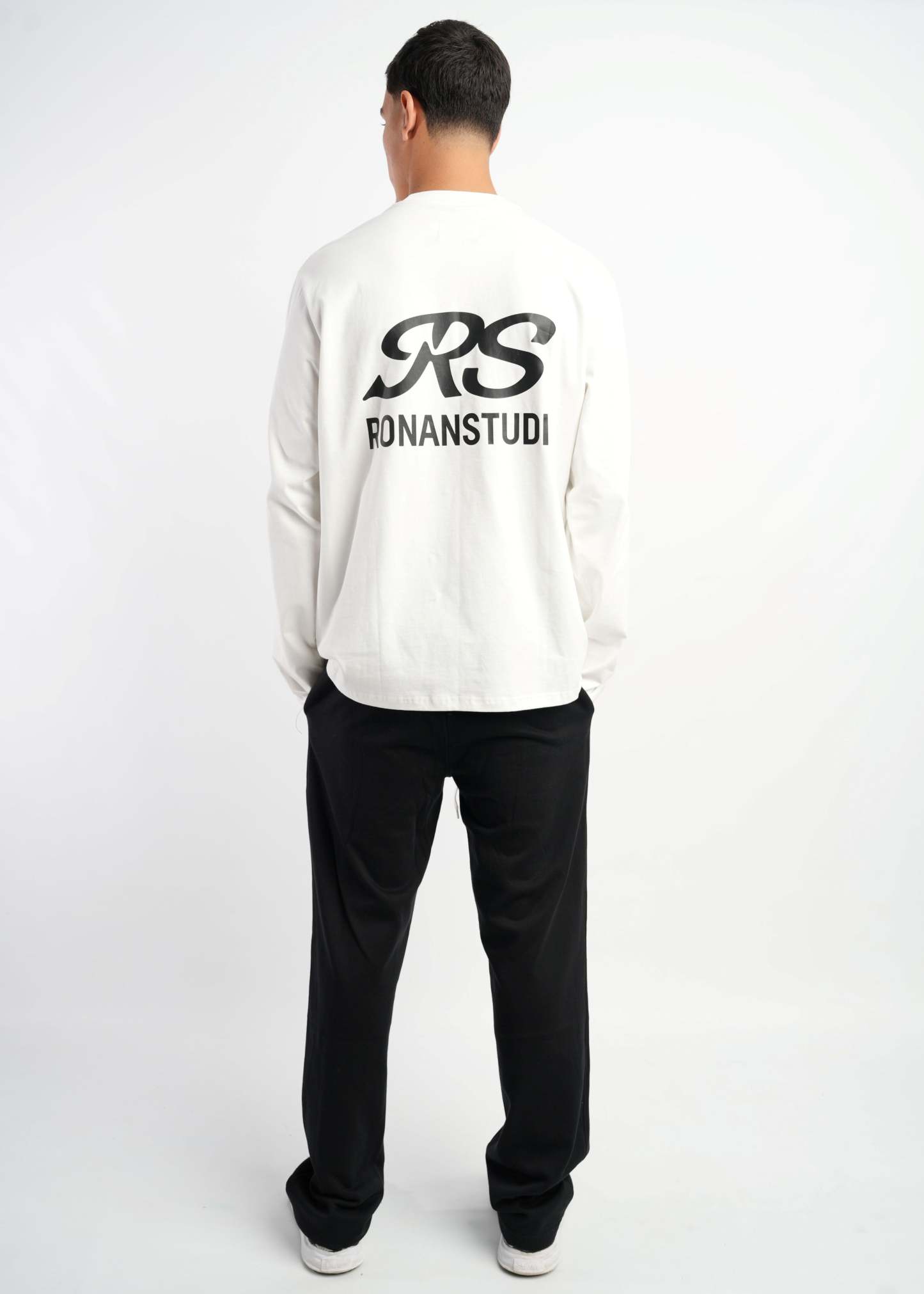 RS SIGNATURE LONGSLEEVE WHITE
