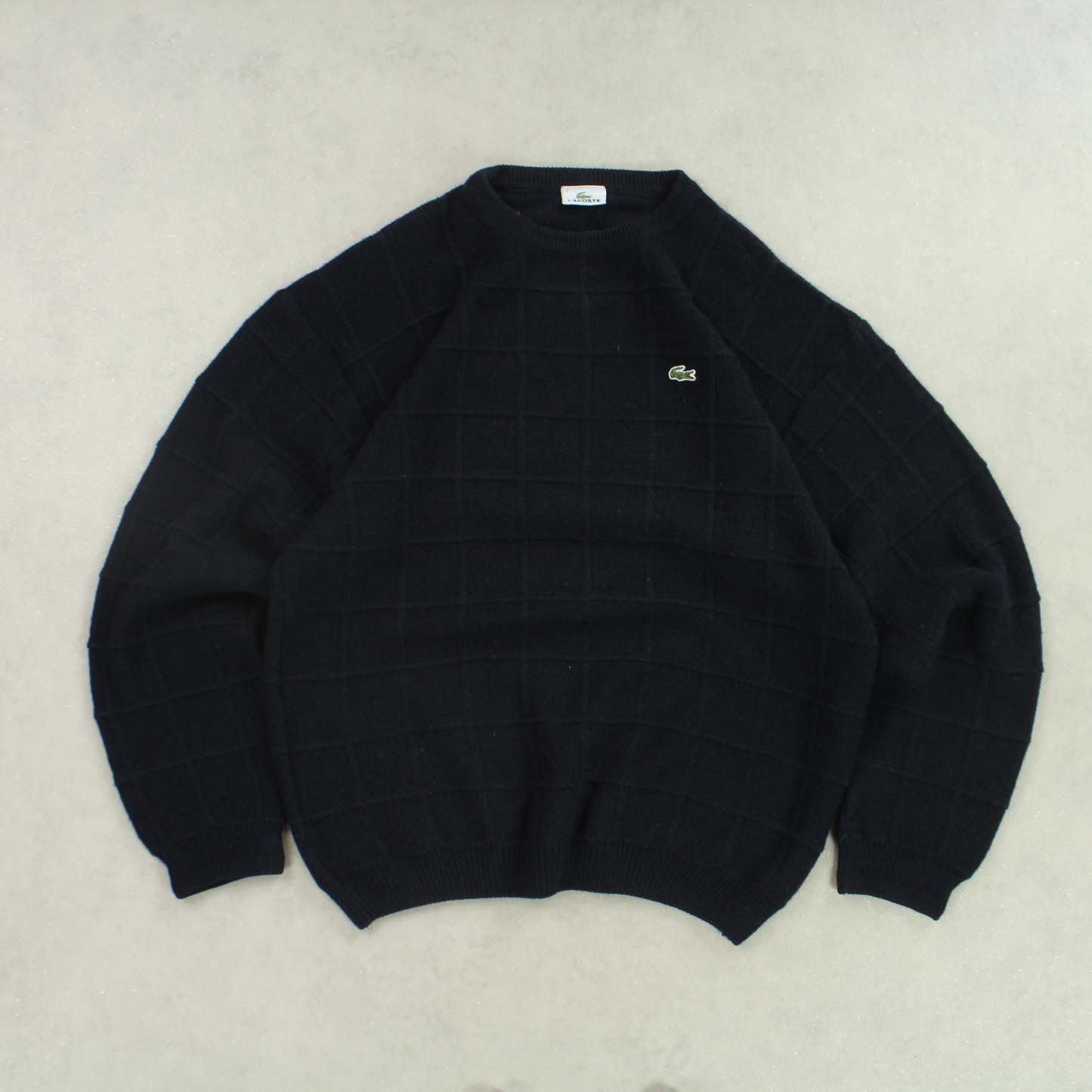 RARE 1990s Lacoste Jumper Navy  - (L)