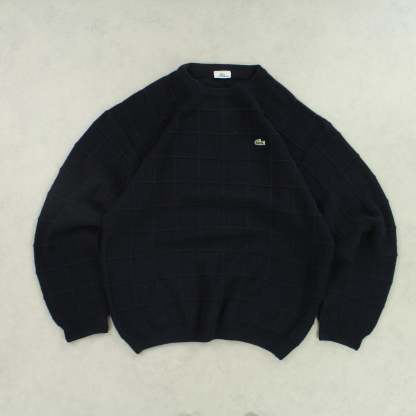 RARE 1990s Lacoste Jumper Navy  - (L)