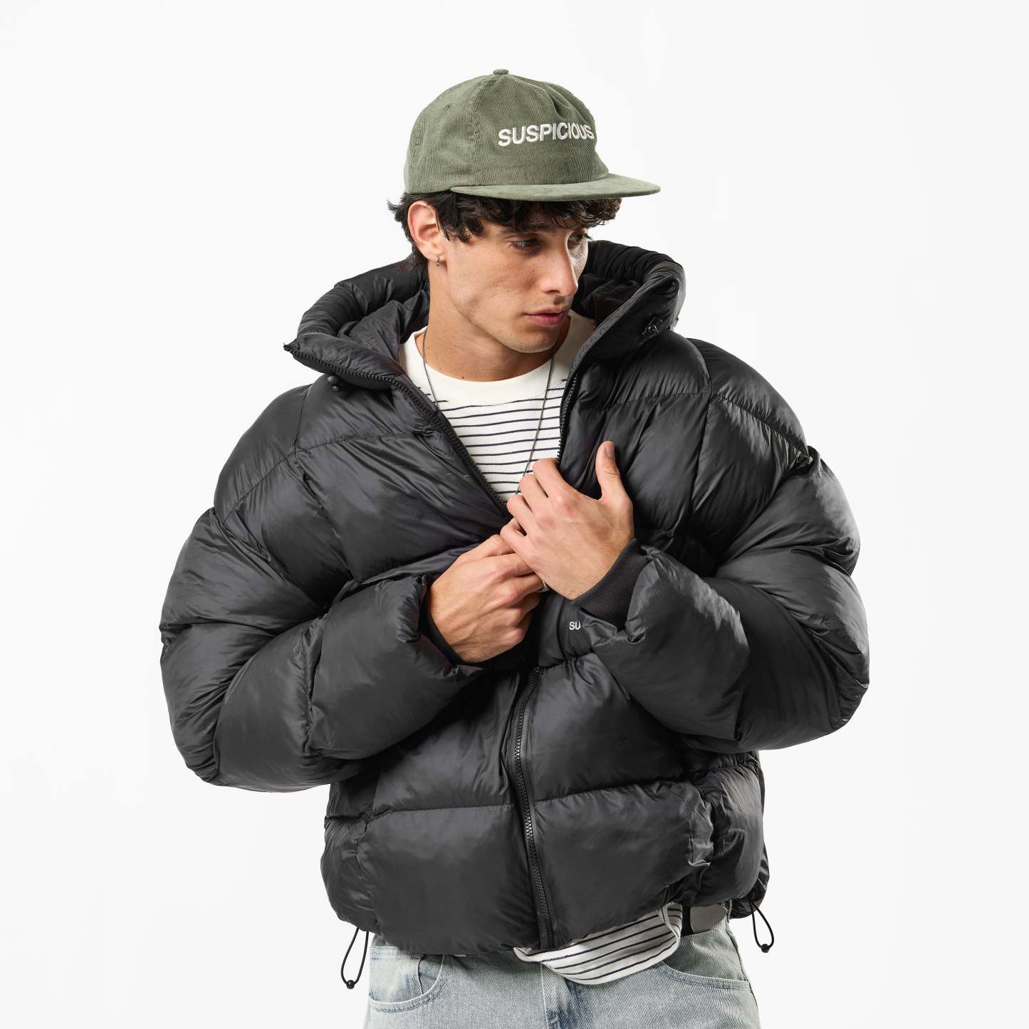 Winter1 / Essentials Puffer - Black