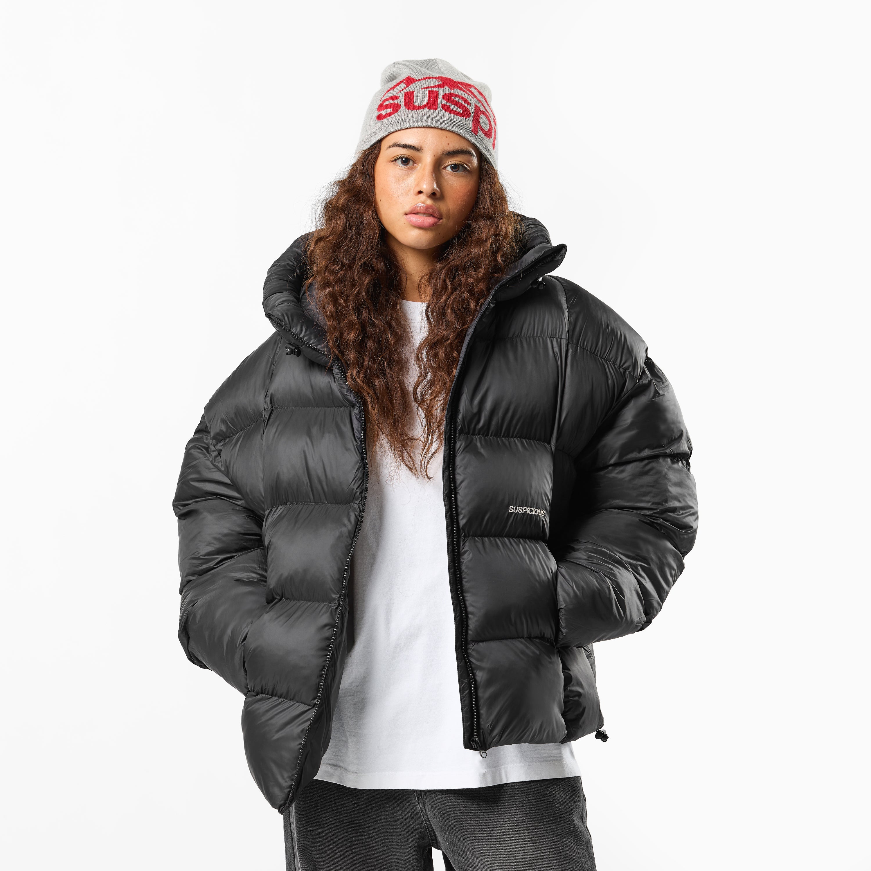 Winter1 / Essentials Puffer - Black