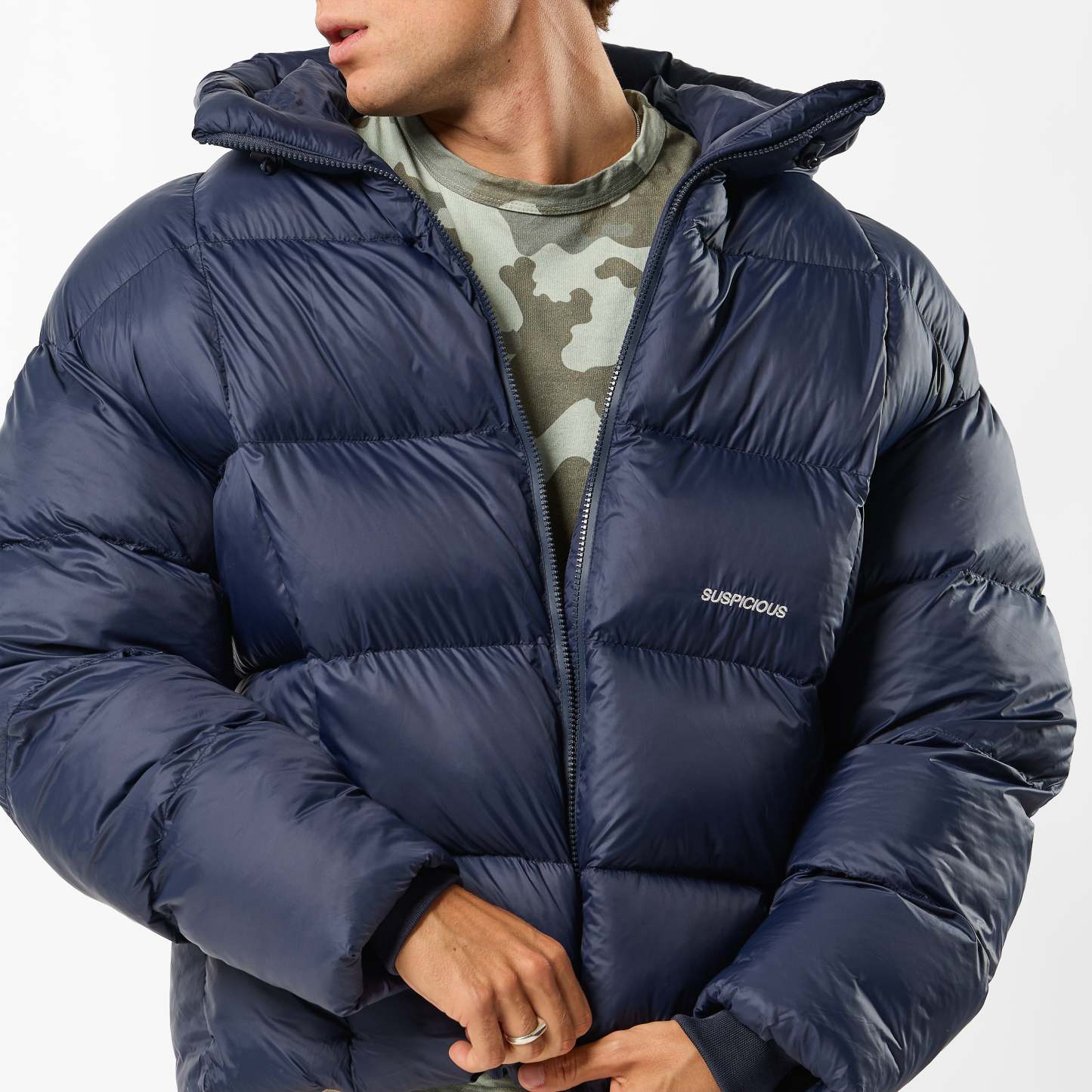 Winter1 / Essentials Puffer - Navy