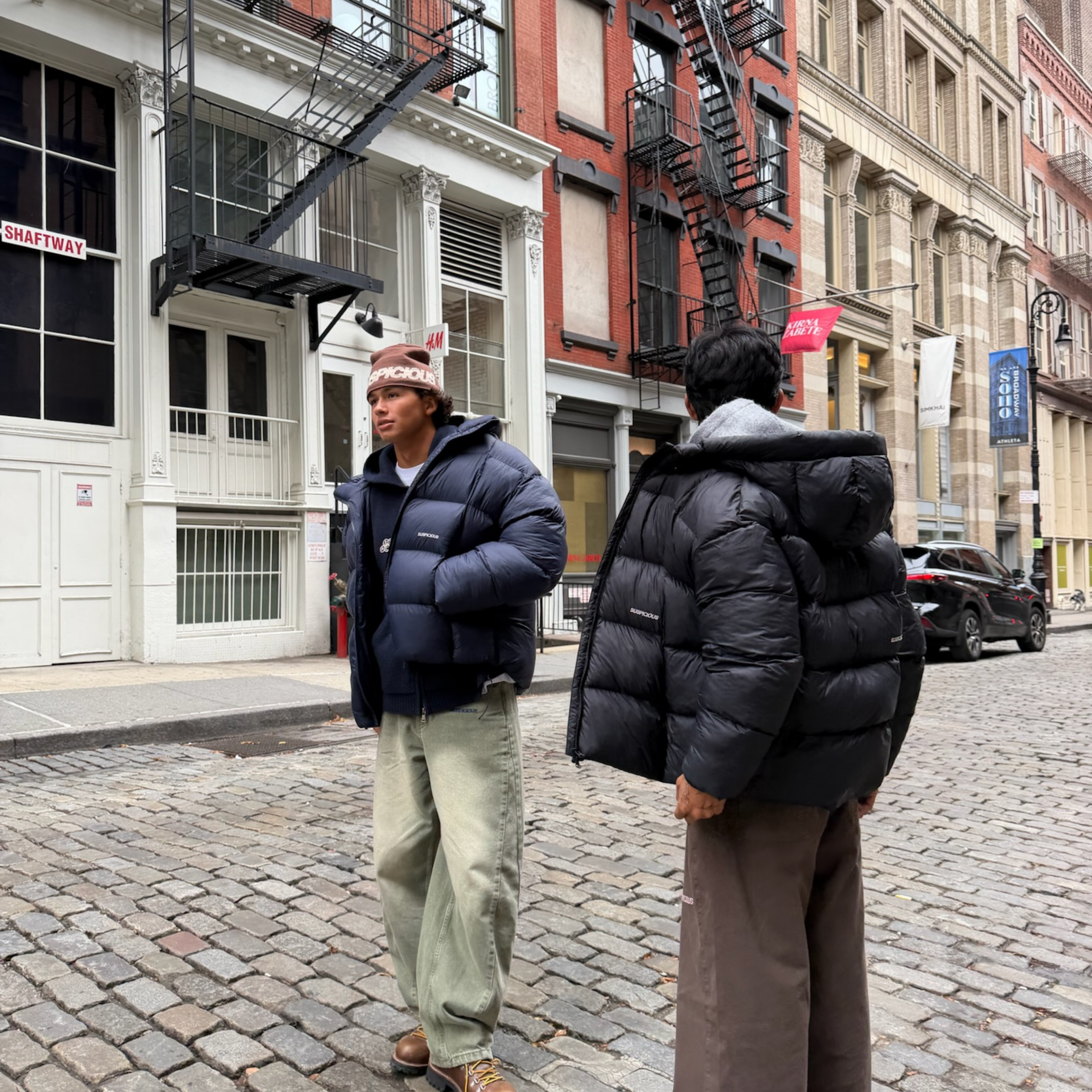 Winter1 / Essentials Puffer - Black