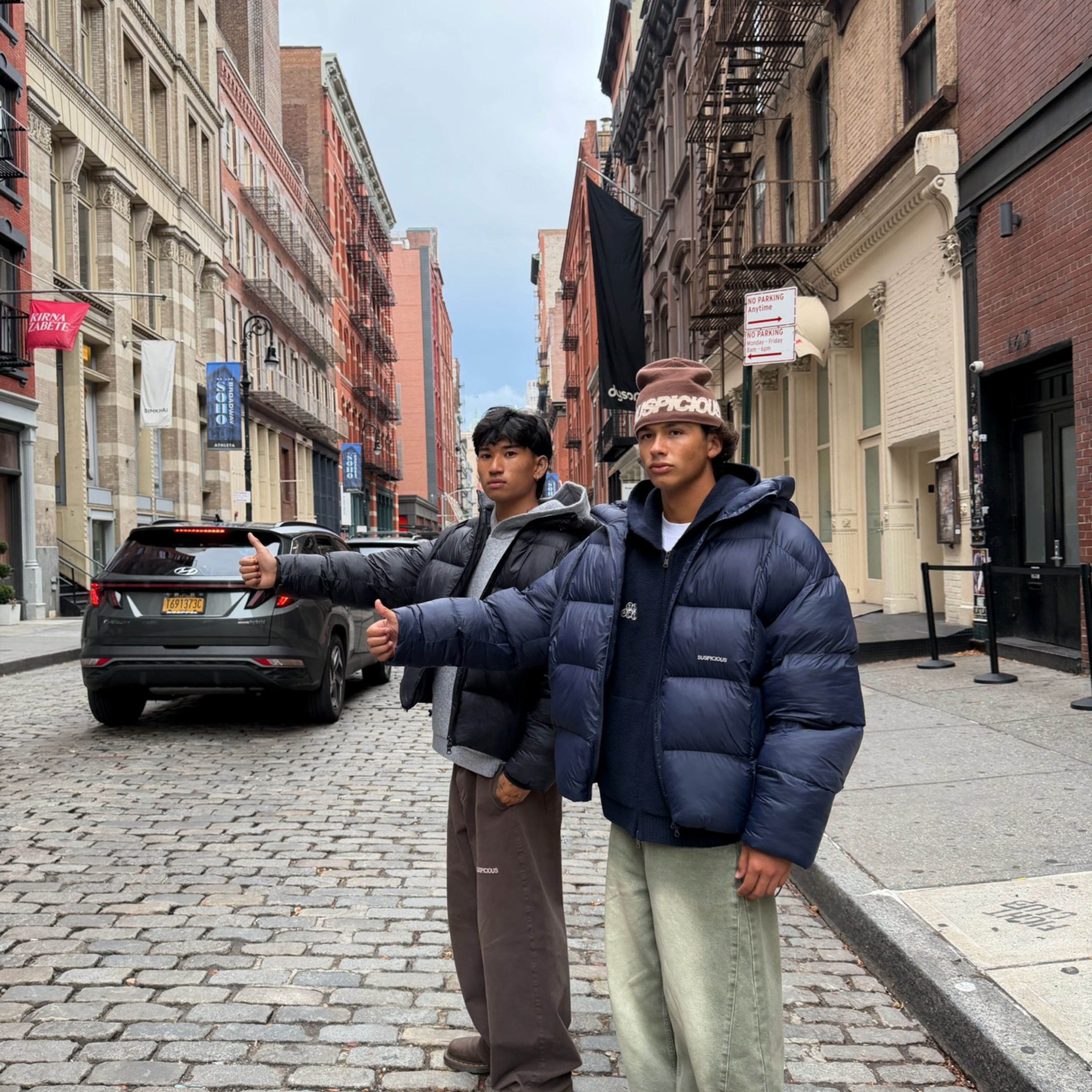 Winter1 / Essentials Puffer - Navy