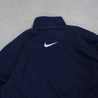 RARE 2000s  Track Jacket Navy - (M)