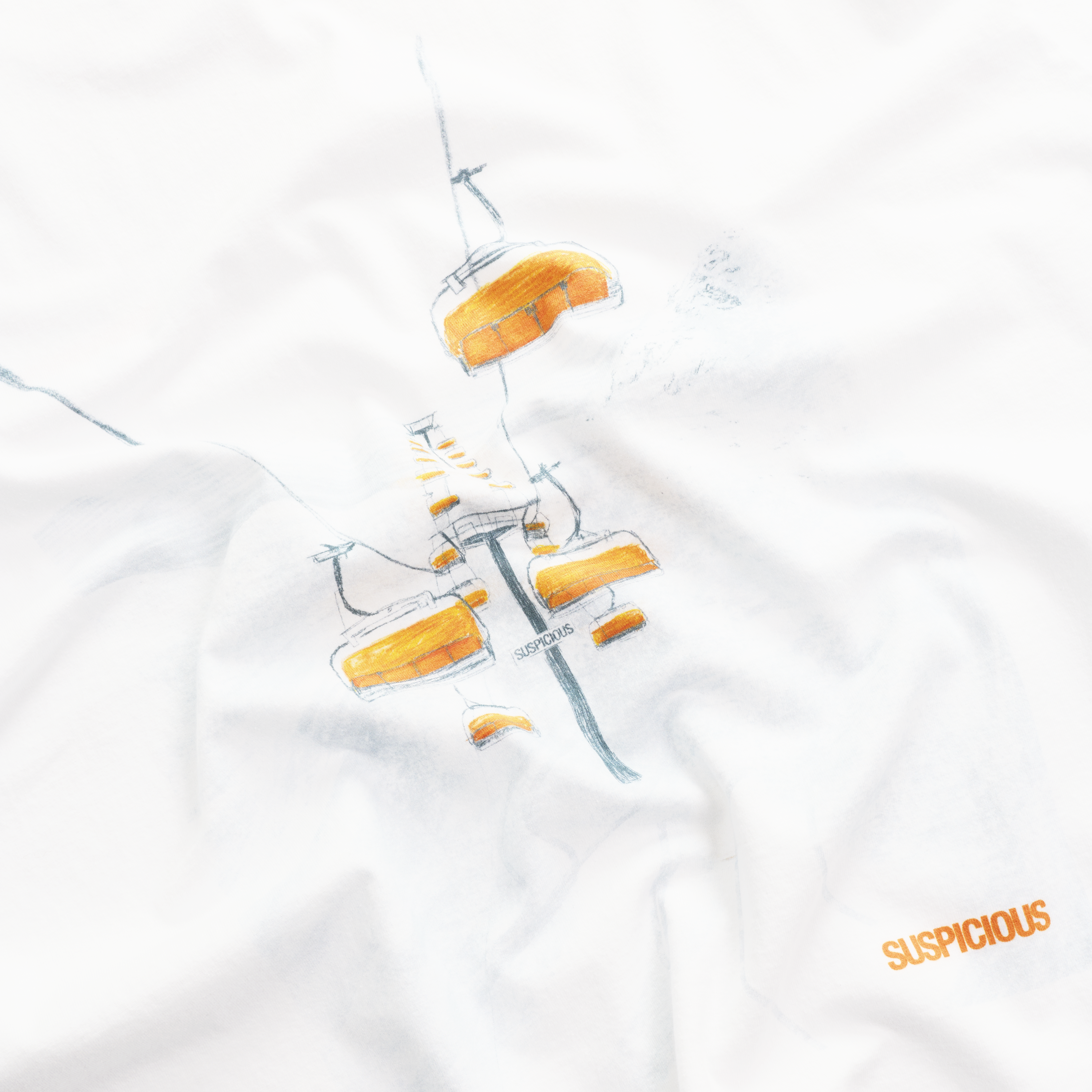 Winter1 / First Lift club Tee - White