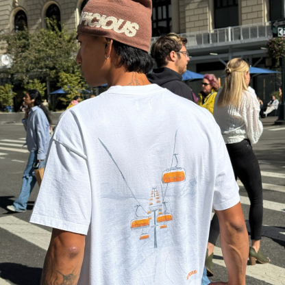 Winter1 / First Lift club Tee - White