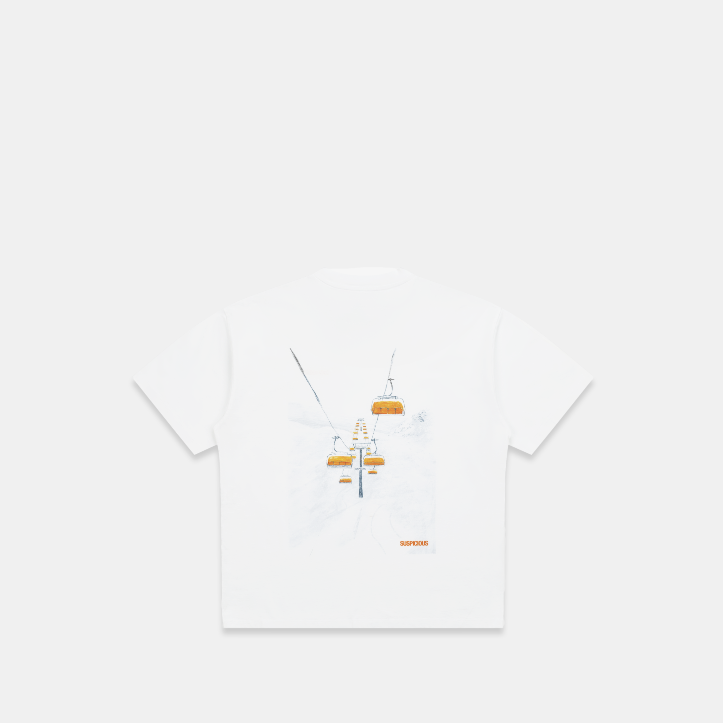 Winter1 / First Lift club Tee - White