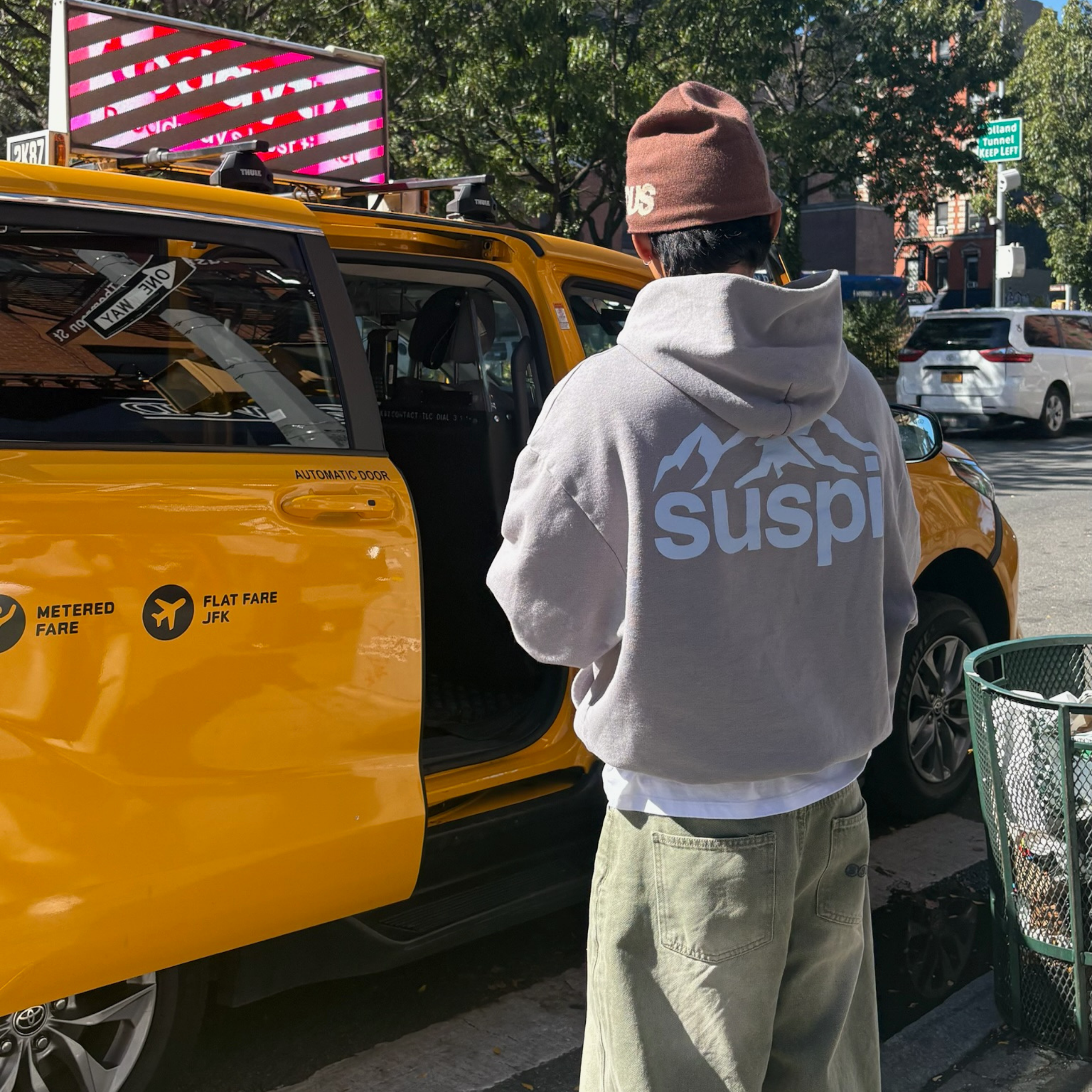 Winter1 / Landscape Hoodie - Slate