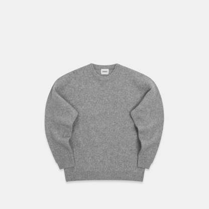 PL / Landscape Knitted Sweat - Heather Grey