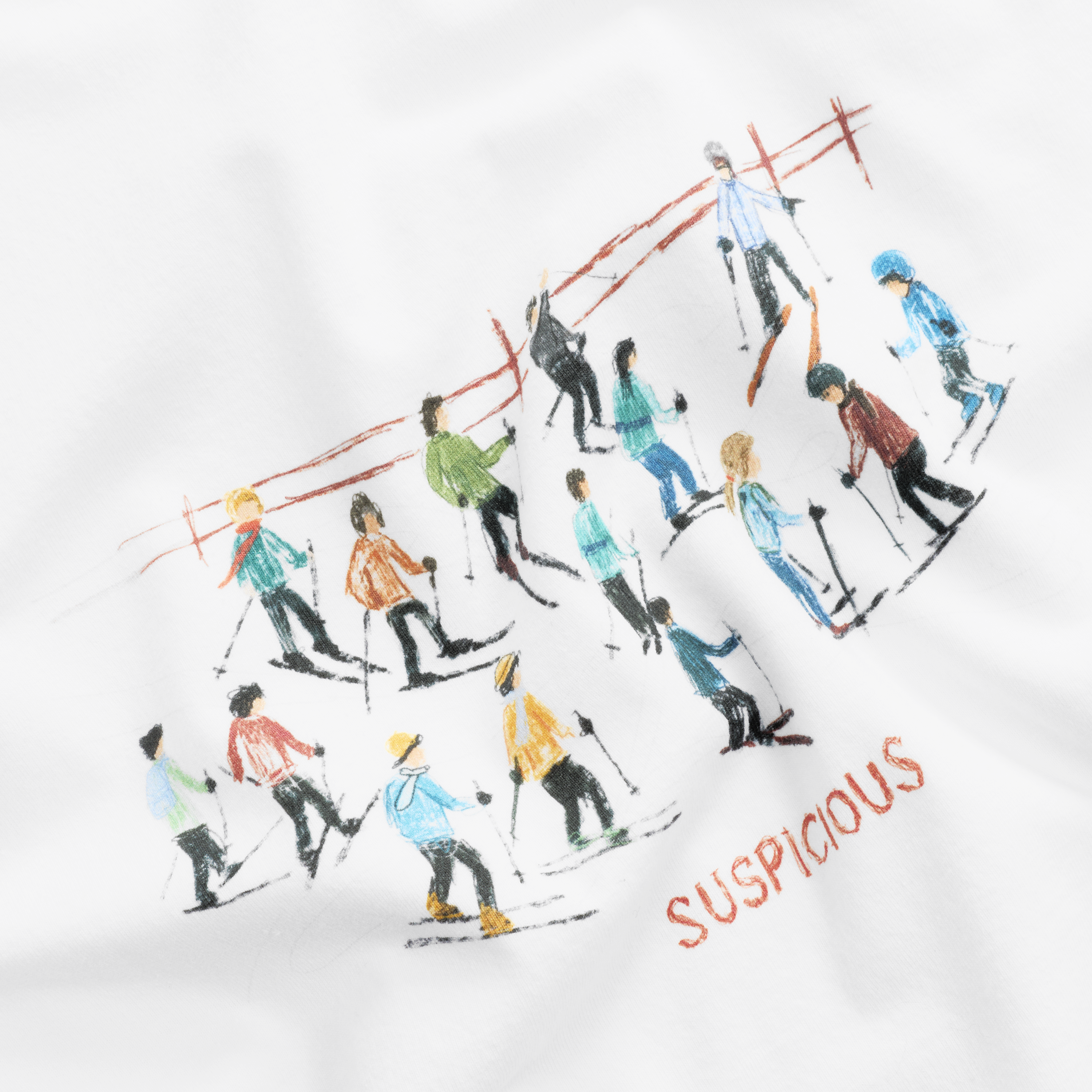 Winter1 / Ski Club Tee - White