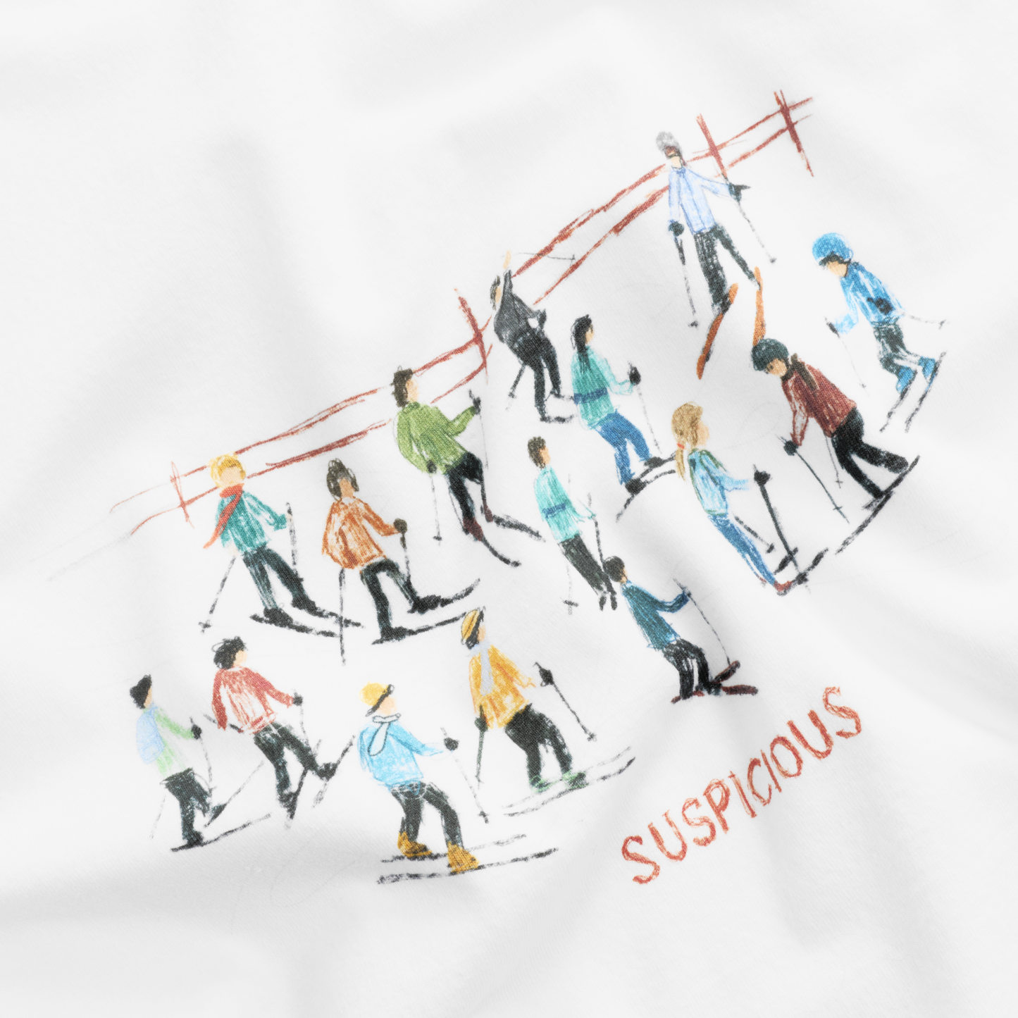 Winter1 / Ski Club Tee - White