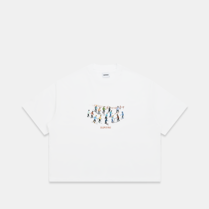 Winter1 / Ski Club Tee - White