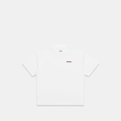 Winter1 / The Skier Tee - White
