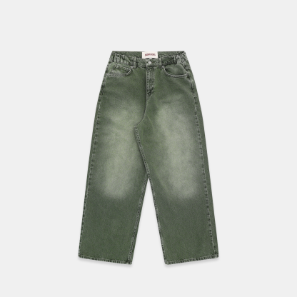 PL / Vertified Roomie Jeans - Washed Green