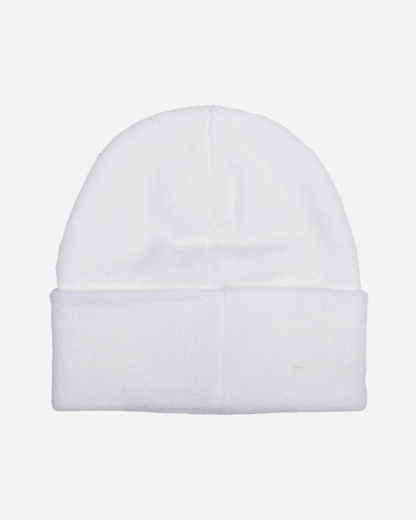 LOGO BEANIE WHITE