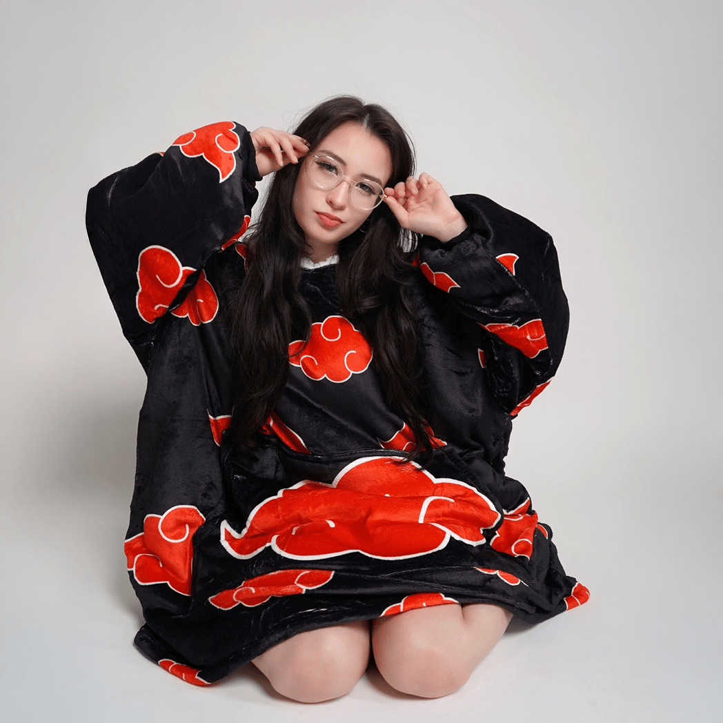 Akatsuki Blanket Hoodie - Naruto