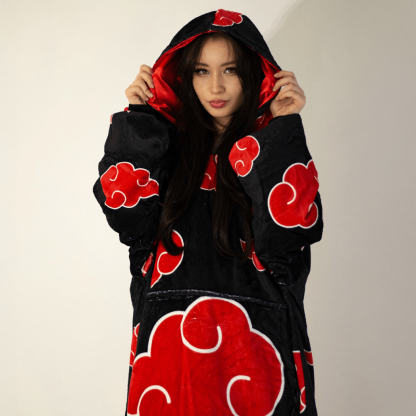 Akatsuki Blanket Hoodie - Naruto