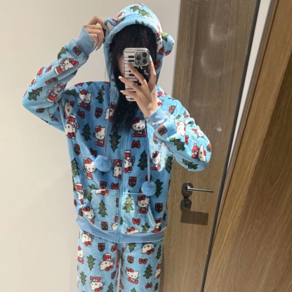 Hello Kitty Christmas Pajama Set