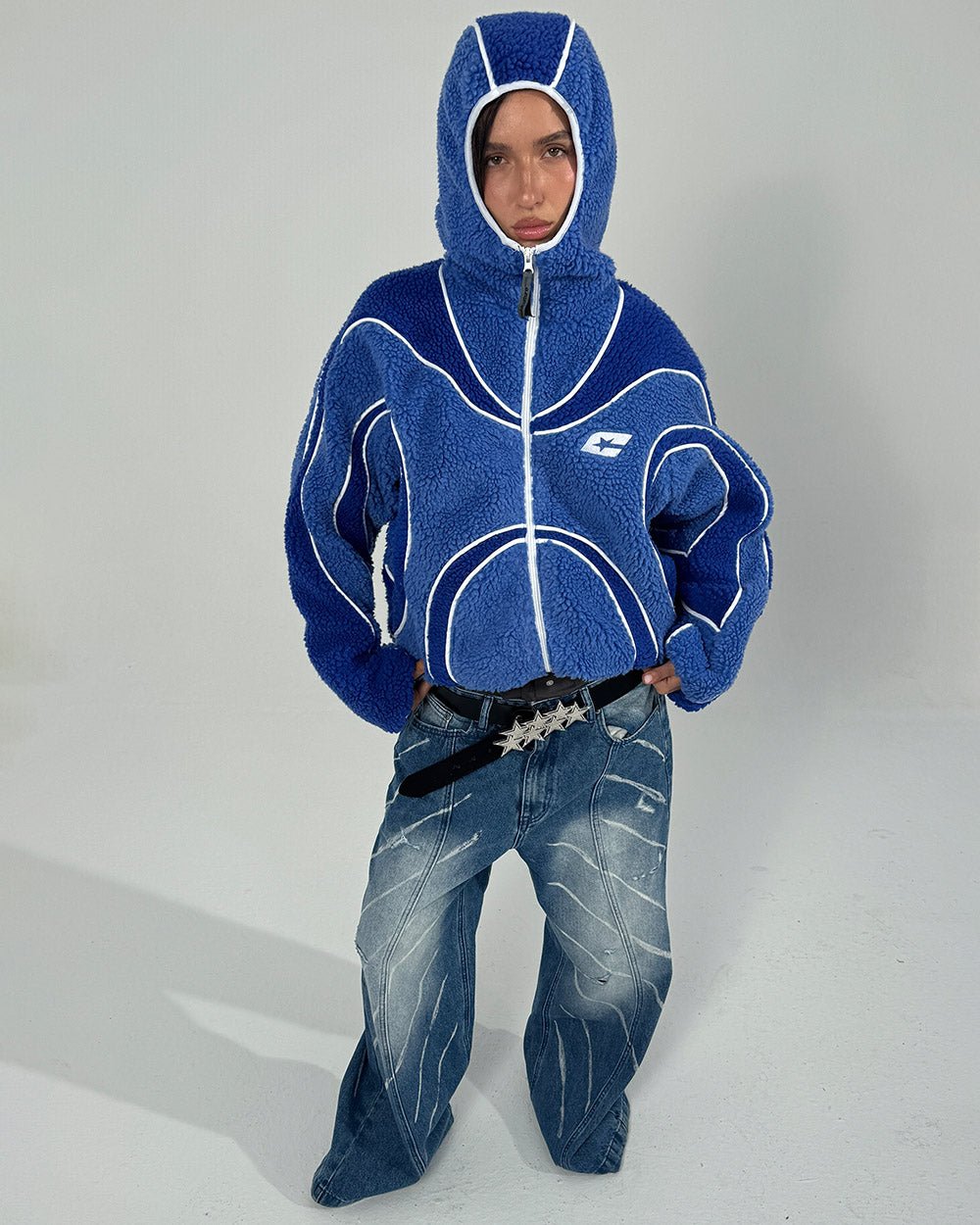 TAKE OFF FLEECE BLUE